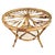 Vintage French Rattan Table, 1950s For Sale - Image 11 of 13