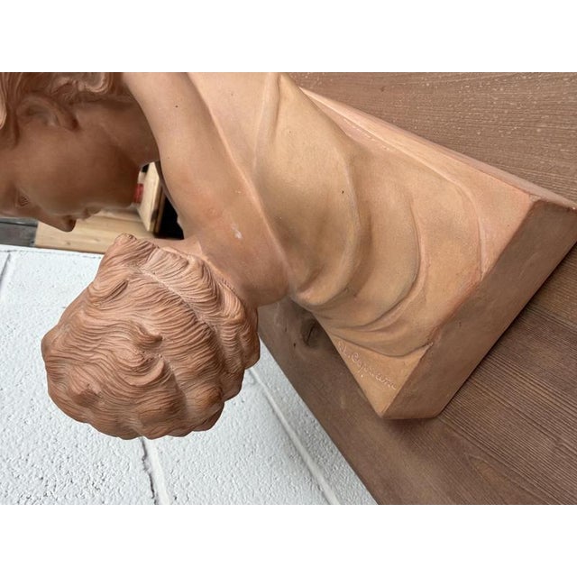 Ugo Cipriani, Mother and Child, 1930s, Terracotta For Sale - Image 10 of 13