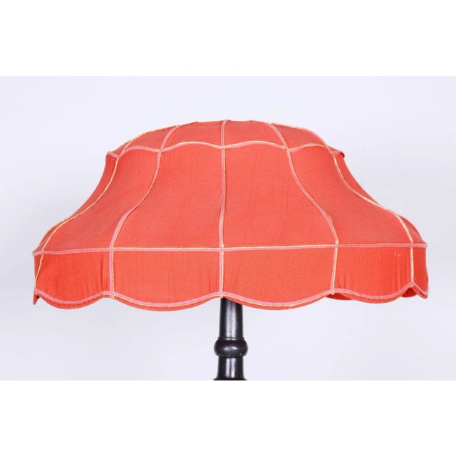 Art Deco Floor Lamp in Beech, 1920s For Sale - Image 4 of 11