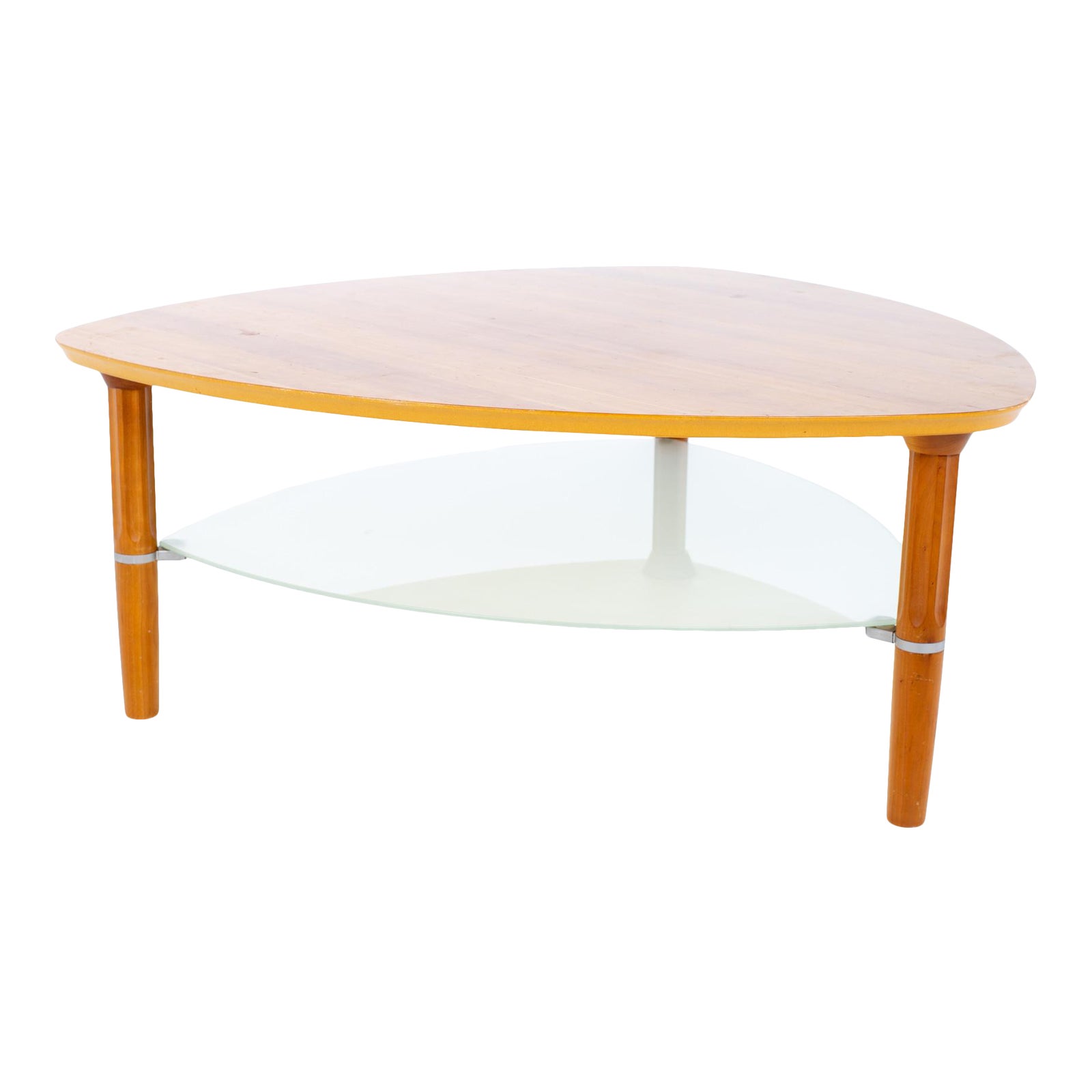 Gudme Mobelfabrik Mid Century Danish Teak Guitar Pick Coffee Table With