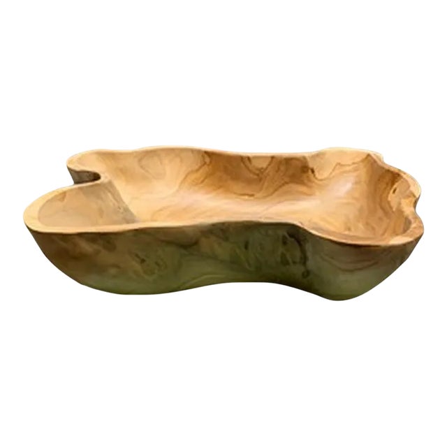 Medium Wooden Bowl For Sale