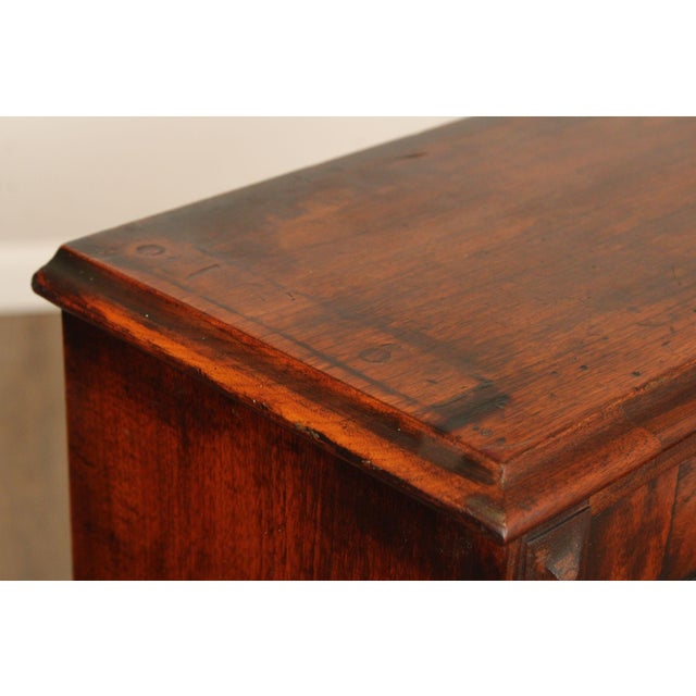 Antique Renaissance Revival Carved Walnut Drop-Front Desk For Sale - Image 16 of 18