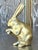 Boho Chic Vintage Boho Solid Brass Bunny For Sale - Image 3 of 6