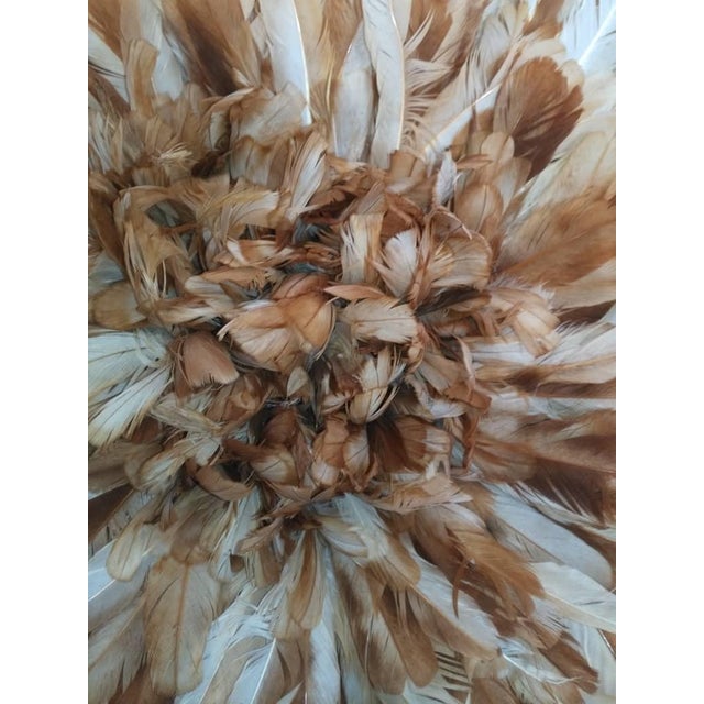 Mid-Century Modern Juju Hat Beige of 24" - 60 Cm For Sale - Image 3 of 6