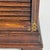 Brown Antique French Wood & Bronze Mounts Tambour-Door Desk Organizer Cabinet / Stationary Box For Sale - Image 8 of 15
