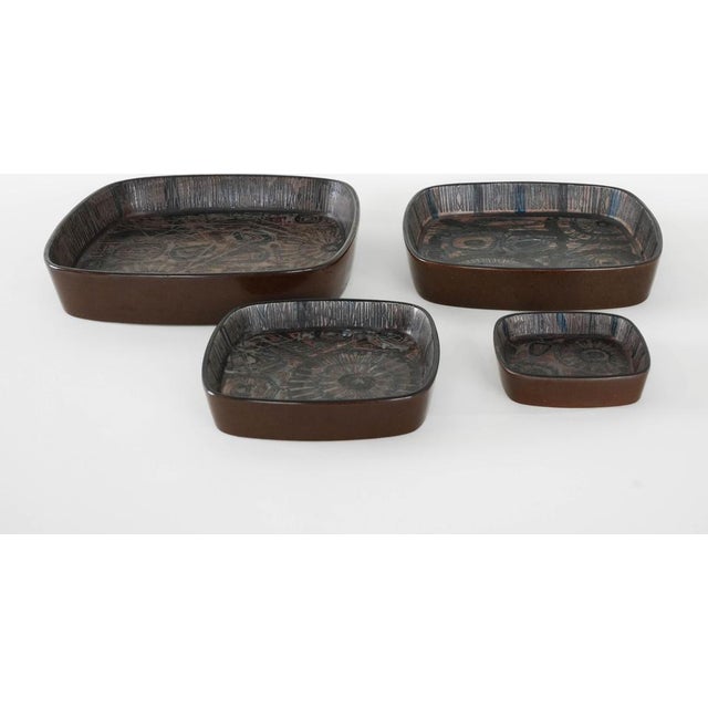 Ceramic Danish Ceramic Baca Bowl by Nils Thorsson for Royal Copenhagen, 1970s For Sale - Image 7 of 10