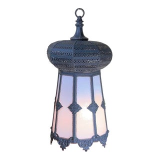 Moorish or Gothic Style Hanging Pendant Light For Sale