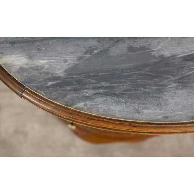 Wood Small Beech Drum Table, 1920 For Sale - Image 7 of 18