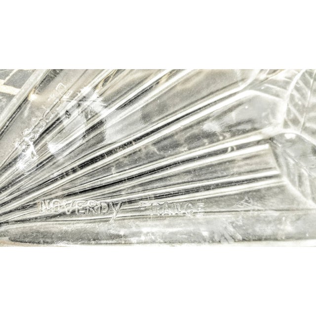 Mid 20th Century French Art Deco Geometric Wall Sconces Signed by Noverdy - a Pair For Sale - Image 5 of 6