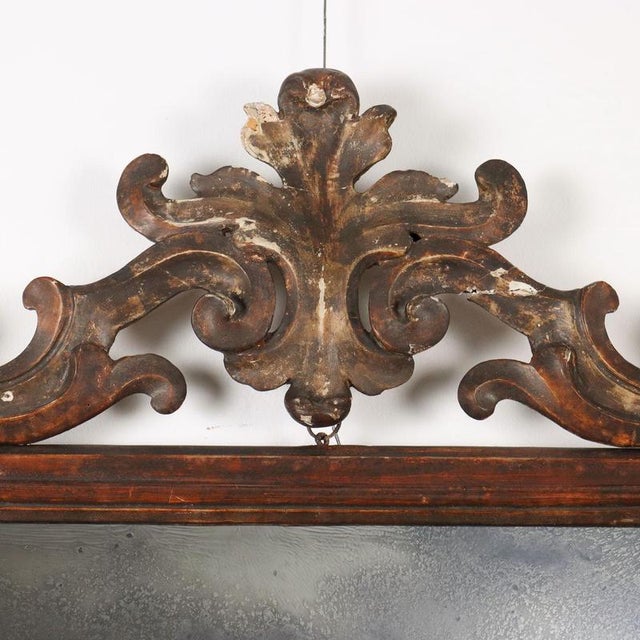 20th Century Poplar Mirror, Italy For Sale - Image 3 of 11