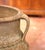 19th Century Italian Three-Handled Ribbed Terracotta Olive Jar For Sale - Image 4 of 10