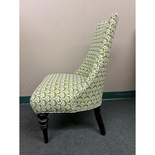 Serena & Lily Lee Industries Swag Back Slipper Chair Chairish