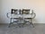 Elegant vintage Henredon rectangular coffee table featuring beautifully turned barley twist legs and stretchers, paired...