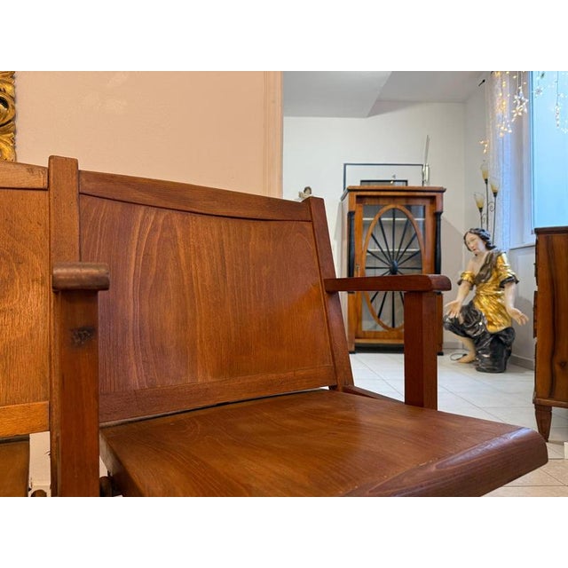 Viennese Two-Seater Cinema Seat For Sale - Image 11 of 12