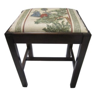 Vintage Chinoiserie Bench, Froelich Company For Sale