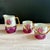 Vintage Japan Tea/Coffee Set With Iridescent Purple & Gold Details by Vandel – 7 Pc Set For Sale In Miami - Image 6 of 8