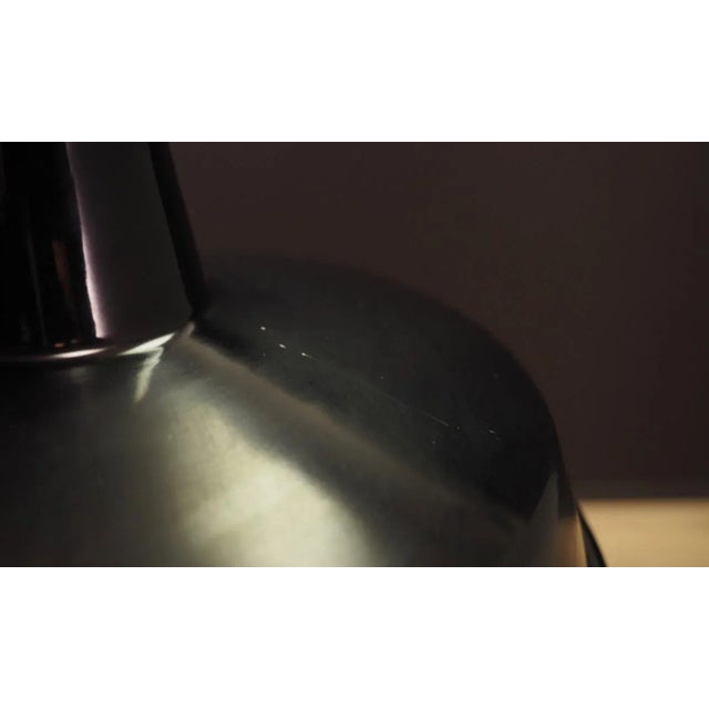 Danish Black Pendant Lamp, 1960s For Sale - Image 6 of 8
