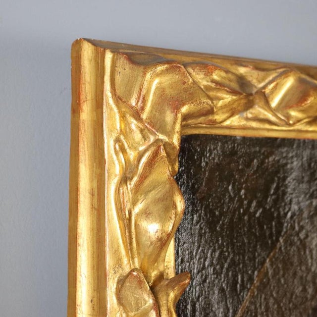 Portrait of a Painter, Oil on Canvas For Sale - Image 9 of 11