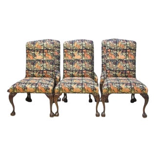 Set of Six Sherrill Chippendale Style Dining Chairs For Sale