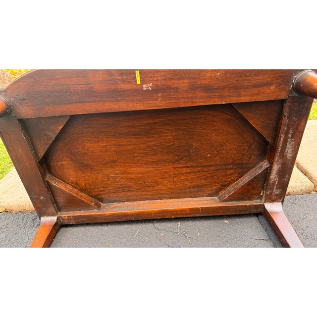 English Regency Faux Book Bar Cabinet, Attributed to Theodore Alexander, Hand-Tooled Leather Top For Sale - Image 16 of 17