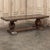Antique Rustic European Double Pedestal Trestle Dining Table was literally built to last for centuries! Hand-crafted from...