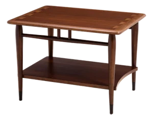 Lane Acclaim Mid Century Side End Table Walnut Ash