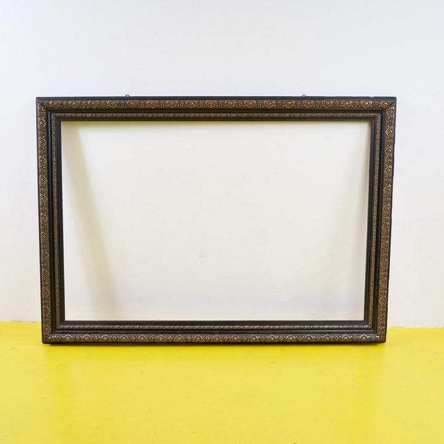 Large Vintage Frame in Wood For Sale - Image 12 of 12