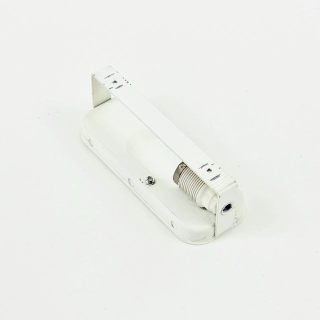 Silver Mid-Century Modern Glass and Chrome Wall Sconce from Kaiser Leuchten, Germany, 1960s For Sale - Image 8 of 9