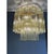 Italian Clear Amber Tronchi Murano Glass Flush Mount by Simoeng for Simoeng For Sale - Image 6 of 7