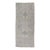 Muted Turkish Oushak Carpet With Two Diamond Medallions in Blue and Gray For Sale