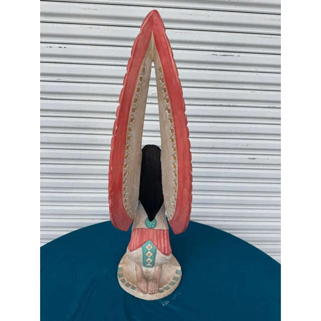 Native American Austin Productions 1989 Composite Sculpture "Acoma" For Sale - Image 3 of 7