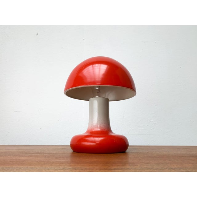 Mid-Century Mushroom Table Lamp from Valinte Oy, Finland, 1960s For Sale - Image 10 of 18