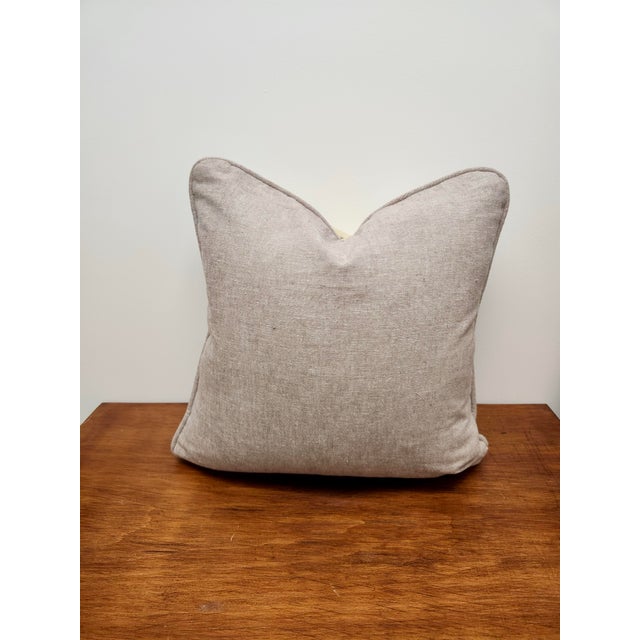 Set of 2 Pindler Quilted Paisley Pillows For Sale - Image 4 of 4