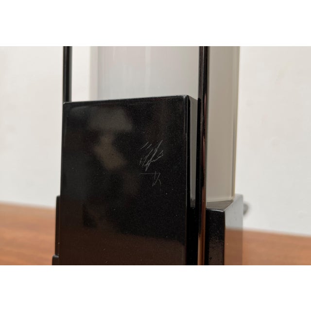 Postmodern Italian Palio Table Lamp by Perry King, S. Miranda for Arteluce, 1980s For Sale - Image 18 of 18