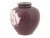 Metal Japanese Cloisonne Enamel Vase Ando Signed Purple Ground Roses For Sale - Image 7 of 7