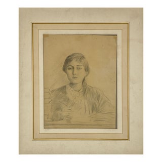 Cesare Tallone Credited Period Italian Drawing For Sale
