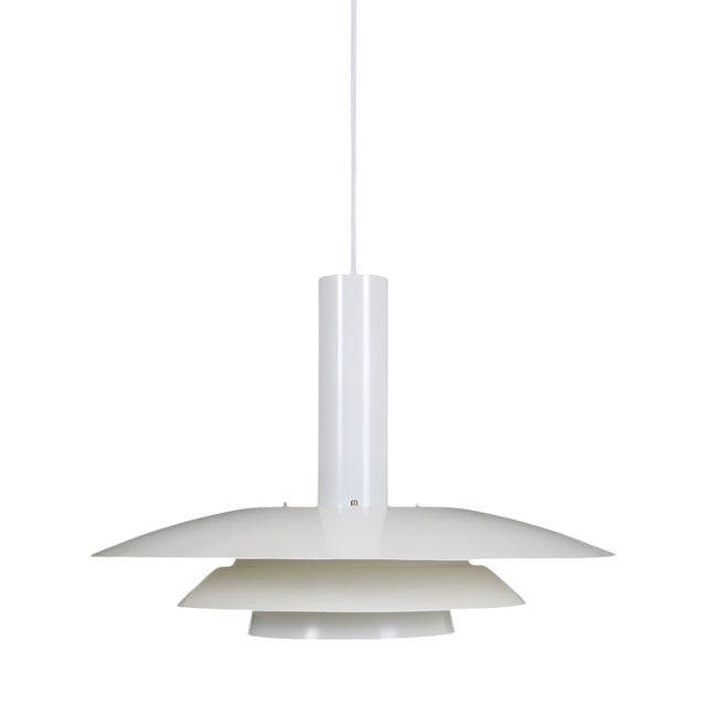 Space Age Danish Pendant Lamp, 1970s For Sale