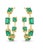 Gemstone details Emerald: 5.95 cts CUT: radiant 14K gold Gross weight: 6.75 grams Net weight: 5.56 grams CODE: K