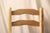 Wood Pair of Vintage Blonde Pine Stools With Wood Slat Seats For Sale - Image 7 of 12