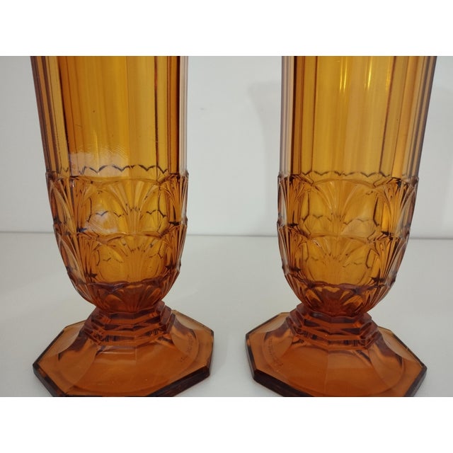 Crystal Vases from the Val-Saint-Lambert, Set of 2 For Sale - Image 14 of 18