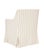 Modern Slipcover Chair in Beige & Java For Sale - Image 3 of 5