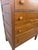 Early 20th Century Oak Five-Drawer Tall Chest of Drawers For Sale - Image 17 of 17