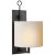 Aspen Iron Wall Lamp in Black Rust with Natural Paper Shade Designer: Ian K. Fowler Height: 15.5" Extension: 9.5"...
