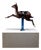 Mid-Century Playground Carousel Deer Sculpture with Patina, 1960s For Sale