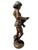 Jean-Louis GREGOIRE (1840-1890) The Birdcatcher, bronze sculpture with a double patina: bronze for the body and brown for...