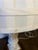 Vintage Floral Porcelain Urn Table Lamp With Sculptural Scroll Handles For Sale - Image 12 of 12