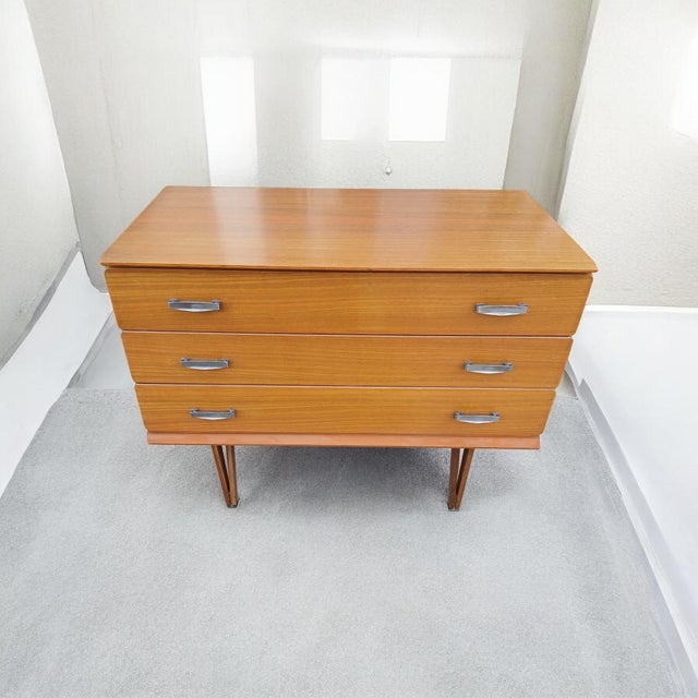 Small Mid-Century Chest, 1950s For Sale - Image 4 of 7