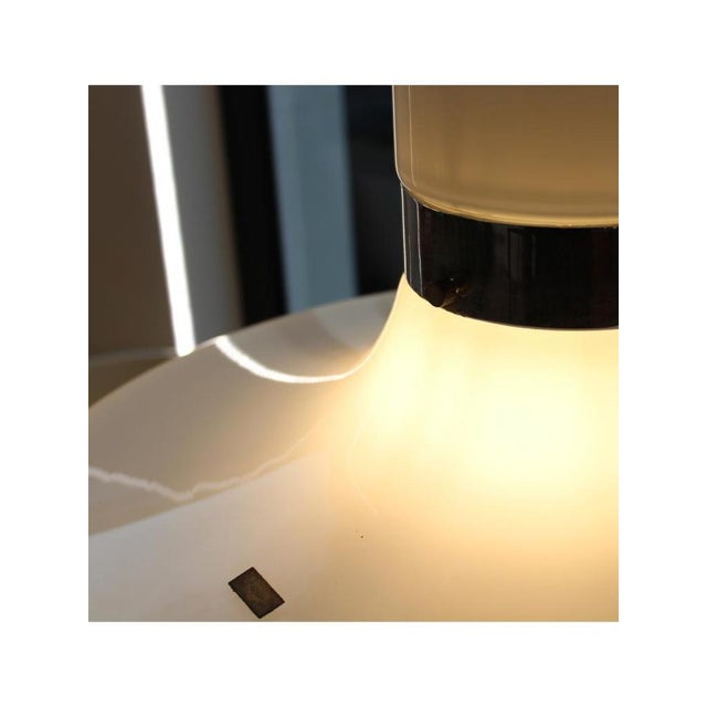 White Pendant Light from Vistosi, 1960s For Sale - Image 8 of 12