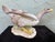 Farmhouse Vintage Hand-Painted Italian Porcelain Duck Figurine With Outstretched Wings For Sale - Image 3 of 11