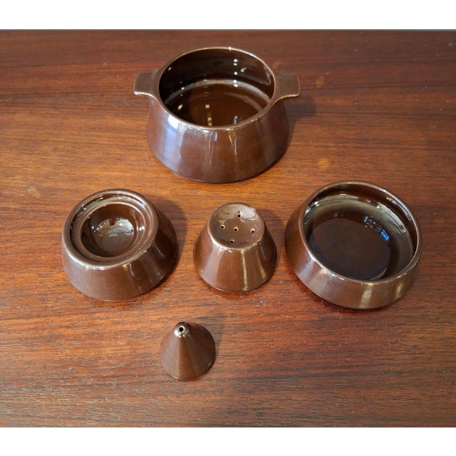 Cono Model Stacking Tableware Set by Ambrogio Pozzi for Pierre Cardin, Italy, 1960s For Sale - Image 6 of 12